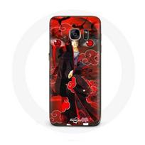 Coque pour Samsung Galaxy S6 Edge Itachi Uchiwa Naruto Anime