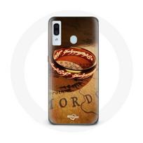 Coque pour Samsung Galaxy A20e Le Seigneur des anneaux Les Anneaux de pouvoirs The Lord of the Rings