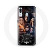 Coque pour Samsung Galaxy A20e Game of Thrones Saison 8 Le Trône de Fer L'affiche de L'équipage Logo Aigle Gris juoda