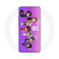 Coque pour Xiaomi Redmi Note 5 Pro BTS TinyTAN Animation Affiche RM Jin Suga J-Hope Jimin Jungkook Et V Mic Drop Danse