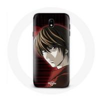 Dėklas, skirtas Samsung Galaxy J7 2017 Light Yagami Death Note Anime Manga