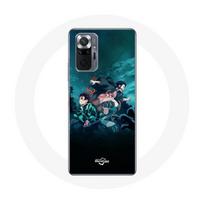 Coque pour Xiaomi Redmi Note 10 Pro Demon Slayer Manga Tanjiro et Nezuko