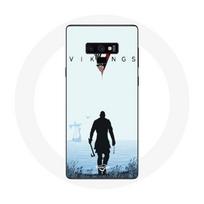Coque pour Samsung Galaxy Note 9 Vikings Série Saison 6 Ragnar Lothbrok La Bande Annonce 2022