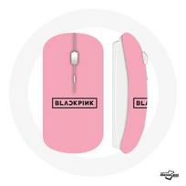 Belaidis pelė - Blackpink - Rožinis logotipas - Suderinamas su Mac ir PC - USB Wifi - K-pop