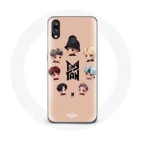Coque pour Huawei P20 Lite BTS TinyTAN Animation Affiche RM Jin Suga J-Hope Jimin V Et Jungkook