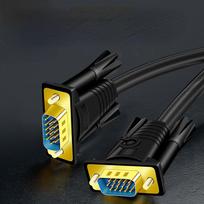 High Quality 1080p VGA Cable for Monitor and Projector 10m black
