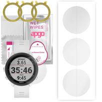 3x apgo Hidrogelio ekrano apsauga, skirta Garmin forerunner 245 music, Hidrogelio plėvelė, su padėties nustatymo sluoksniu, lengvas montavimas