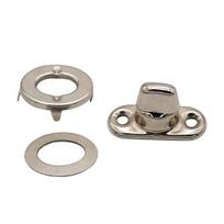 5 Sets Snap Buckle Electroplating Corrosion-resistant Zinc Alloy Wear Resistant Snap Fastener Flight Case