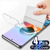 4 vnt. hidrogelio plėvelė Redmi Note 10 11 Pro 10S 11S 10A 10C Ekrano apsauga Xiaomi Redmi Note 8 9 Pro 9S 9T 9A 9C Ne stiklas Samsung Galaxy S24 Plus balta