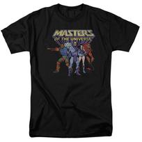 Masters Of The Universe Team Of Villains Cartoon Black Unisex T-Shirt S