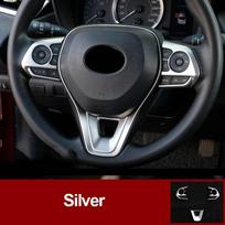ABS Anglies Pluošto Automobilio Vairo Mygtukų Skydelio Apdailos Dangtelis Toyota Corolla E210 2022 Priedai sidabras