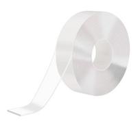 Power Tape Super Strong dvipusė juosta Itin stipri lipni neslystanti juosta vandeniui atspari skaidri juosta virtuvės vonios kambariui 20mm*1M balta