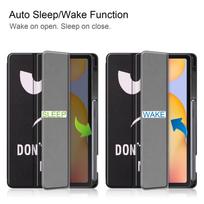 2022 Tinka Samsung Galaxy Tab S6 Lite P613 planšetinio kompiuterio apsauginiam dėklui Samsung Tab S6 Lite P613 gray