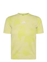 Adidas Terrex - K Mt Aop Tee - Sportiniai viršutiniai drabužiai - Geltona