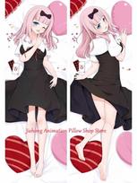 Dakimakura Anime Chika Fujiwara pagalvės užvalkalas dvipusis spausdinimas natūralaus dydžio aukštos kokybės dvipusis pagalvės užvalkalas Otaku dovanos 40x120cm Peach Skin