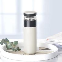 Vakuuminis puodelis didelės talpos didmeninis 316 nerūdijančio plieno puodelis arbatos vandens atskyrimo arbatos virimo puodelis 520ml balta