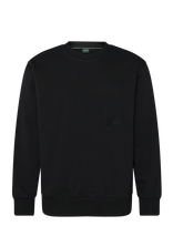 BOSS - Sw_Crewneck - Sportinis megztinis - Juoda