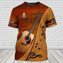 Music Jazz T-shirt 3D Print Sax Guitar Clarinet Men's T-shirt Classic Music Instruments Short Sleeve Hip Hop  Pop Summer XL