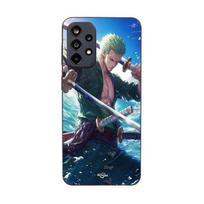 Coque Maniacase pour Samsung Galaxy A52 5g One Piece Roronoa Zoro epée manga anime juoda