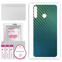 apgo Apsauginis lipdukas nugarėlei, suderinamas su Tecno Spark 4 Air, apvyniojama plėvelė, folija, vinilas - raštas Carbon Chameleon CAKA1