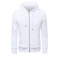 Fashion Zip Hoodies Men Retro Harajuku Solid Color Jacket High Street Zip Up Hoodie Casual Loose Sweatshirt Clothes US S balta