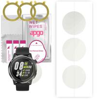 3x apgo Hydrogel Matinis Ekrano Apsauginis Stiklas, skirtas Coros Apex 46mm, Hidrogelio Plėvelė, Lankstus, Minkštas TPU su pozicionavimo sluoksniu, lengvas montavimas