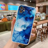 Marble Pattern Case For Samsung Galaxy A52 A13 A53 A33 A73 A52S A22S A22 A32 A72 A42 A02 A02S A12 5G Soft Silicone Cover Cases For Samsung A73 5G blue