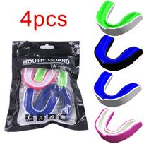 Fighting Training Mouth Guard Boxing Gum Shield Slim Fit Adult Sports Mouthguard Football Wrestling Boxing Teeth Protection 1set balta