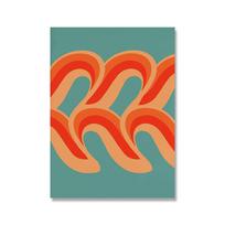Modernus Tame Impala Bangos Vaivorykštės Plakatas Sienos Meno Spaudinys Abstrakčios Spalvos Linijos Grafika Galva Drobės Tapyba Paveikslas Svetainės Dekoras 21x30cm No Framed
