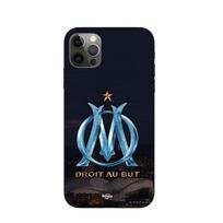 Maniacase case for Iphone 13 pro max OM logo blue and gold stadium juoda