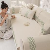 Sofa Cushion Summer Summer Summer Mat Viscose Fiber Mat Simple Modern Fresh Summer Seat Cover Cover Cool Pad Ice Pad Cover Cloth 70*70 gray