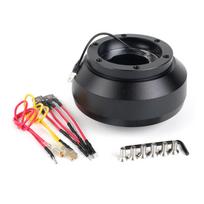 Vairo 6 skylių trumpo stebulės adapterio rinkinys, skirtas Fit, Civic, ILX 135H trumpo stebulės adapteris black