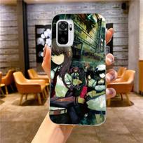 Steins Gate Anime Phone Case For Xiaomi 12 11T 10 9 Redmi Note 11 10 10S Pro Redmi 9 9A 8 Transparent Phone Cover Redmi 8 black