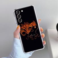 Clear Case For Samsung Galaxy S22 S20 FE S21 S10 S9 Plus Note 20 Ultra 10 Lite Transparent Phone Shell Anime Pokemon Japan Samsung Note 9 gray