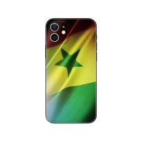 Senegalo vėliavos telefono dėklas, skirtas iphone 5 5s 2020se 6 6s 7 8 plus x 10 XR XS 11 12 13 mini pro MAX juodas tpu galinis dangtelis iphone 5 5S SE 2016