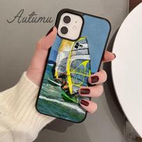 Extreme Sports Windsurf Sailing Phone Case for iPhone 11 12 13 14 Pro Max mini XR XS SE 2020 7 8 Plus Galaxy S21 S22 shell iPhone 5 5s SE