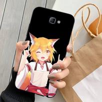 Anime The Helpful Fox Senko San Phone Case for Samsung S20 lite S21 S10 S9 plus for Redmi Note8 9pro for Huawei Y6 cover Samsung S20 lite