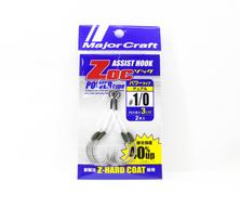 Major Craft ZOC Heavy Duty Twin Assist Hooks ZOC-PD30 Size 1/0 (1021)