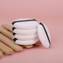 5 Pcs Facial Powder Foundation Puff Professional Round Shape Portable Soft Cosmetic Puff Makeup Foundation Sponge Beauty Tool balta