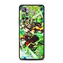 Telefono dėklas skirtas Xiaomi Redmi 9c 9 k40 9A 10 8 7A Note 9S 9 10 8 11 Pro Plus 7 8T 9T 11T 5G Silikoninis dangtelis Funda Dragon Ball Broly Redmi Note 11T 5G
