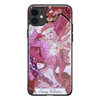 JoJo's Bizarre Adventure JoJo Anime Soft Silicone Glass Phone Case Cover for iPhone SE 6s 7 8 Plus X XR XS 11 12 13 Mini Pro Max Other Phone Model pink