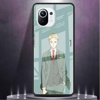 Glass Case For Xiaomi Redmi 11 10 8 Pro 9S K40 9C 9 9A Mi Poco X3 NFC X4 GT 11 Lite 11T 9T Phone Fundas Anime Spy Family Forger Redmi Note 11
