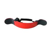 Weight Lifting Arm Blaster Adjustable Aluminum Bodybuilding Bicep Triceps Curl Bomber Arm Muscle Lifting Training Gym Equipment raudona