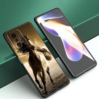 Bėgantis žirgas telefono dėklas Xiaomi Mi A2 8 9 SE Note 10 10T 11 12 Lite 9T 11T 12S 12T Pro A3 6X 12X Minkštas TPU Juodas dangtelis Xiaomi Mi A2(6X)