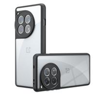 „OnePlus 12 12R 11 11R Matte“ nuo pirštų atspaudų permatoma spalva, atspari smūgiams TPU dėklas, apsaugantis nuo kritimo, negelstantis nugaros dangtelis, apsauginis apvalkalas For OnePlus 11 skaidri