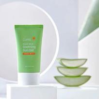 Kim Jeong Moon Aloe Cure Aqua Mild Soothing Sun Gel 50ml (SPF50+) 1 PCS