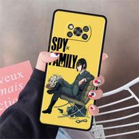 Case For Xiaomi Mi Poco X3 NFC X4 Pro F3 F4 GT M4 M3 F1 C40 11 Lite 11T Soft Silicone Funda Phone Cover SPY×FAMILY Anime Shell Poco X4 GT yellow