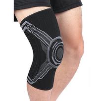 1Pcs Knee Compression Sleeve Braces with Side Stabilizers & Patella Gel Pads, Kneepads Pain for Workout and Training Men Women S beige