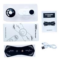 EMS Pulse Neck Massager with Remote Control LCD 8 Mode Cervical Massage Patch Massager balta