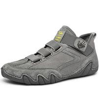 Shoes For Men Casual Fashion Shoes 2024 Tenis Luxury Walk Shoes Trainer Race Breathable Shoes Outdoors Fashion Loafers Men Shoes 43 pilka spalva